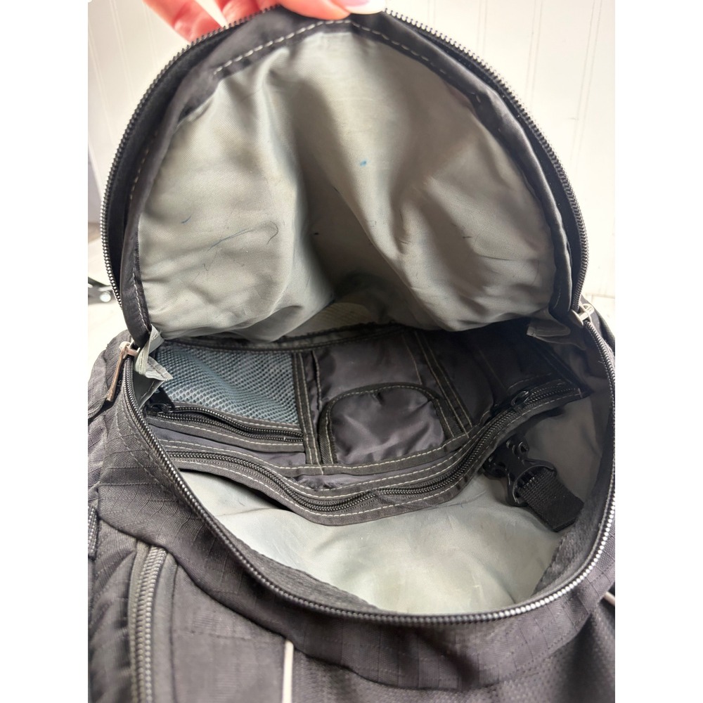 High Sierra Swerve Laptop Black Multi Compartment School Travel Backpack Bag - Picture 14 of 14